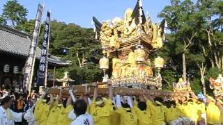 福崎　熊野神社　八反田　拝殿前　屋台差し上げ　その２