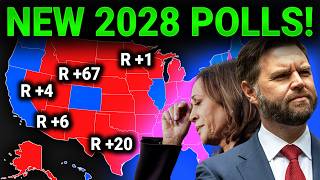 My Updated 2028 Election Map Prediction | Vance 358 EV Landslide?!