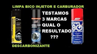 Testamos os descarbonizantes Car80, Black Brasil e Orbi Química, Será que tem diferença???