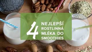 4 nejlepší rostlinná mléka do smoothies; Blendea.cz