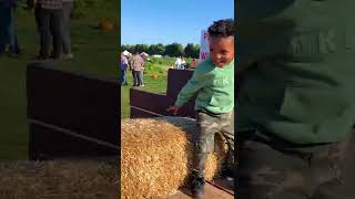 The Hay Ride Was Sooo Much Fun 🌾🚜🌽 #Shorts #PumpkinPicking