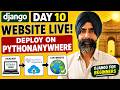 How to Deploy a Django Website for FREE | PythonAnywhere Tutorial (Day 10)