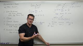 Finding Asymptotes and Holes of Rational Functions (Precalculus - College Algebra 43)