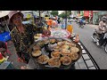 Best Cambodian Street Food in Phnom Penh City - Walk at Market Pork Beef Fruits, Vegetables & More