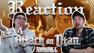 Attack on Titan 1x14 REACTION