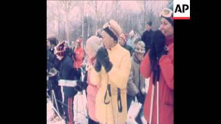 SYND22/02/71 WORLD CUP SKI CHAMPIONSHIPS