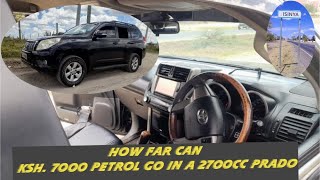 Driving a Toyota Landcruiser Prado | Thika to Isinya | Great or Terrible Fuel Consumption?