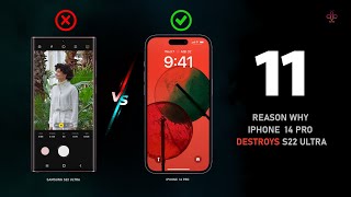 Top Reasons Why iPhone 14 pro  is Way Superior than s22 Ultra