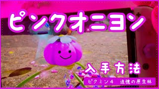 【ピクミン4】ピンクオニヨンの入手方法。#羽ピクミン