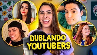 BIBI DUBLANDO OS YOUTUBERS! #CeQueManda 01