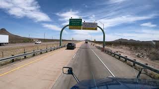 I 10 east through Sierra Blanca Texas