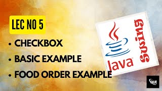JFrame java || Checkbox concept | Lecture # 5