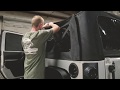 JK Soft Top Removal and Bulldawg Jeep Hardtop Install