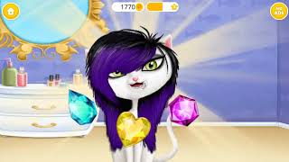 Cat Hair Salon - Birthday Party - Cat Makeover Care Game - Part 2 #2 Walkthrough