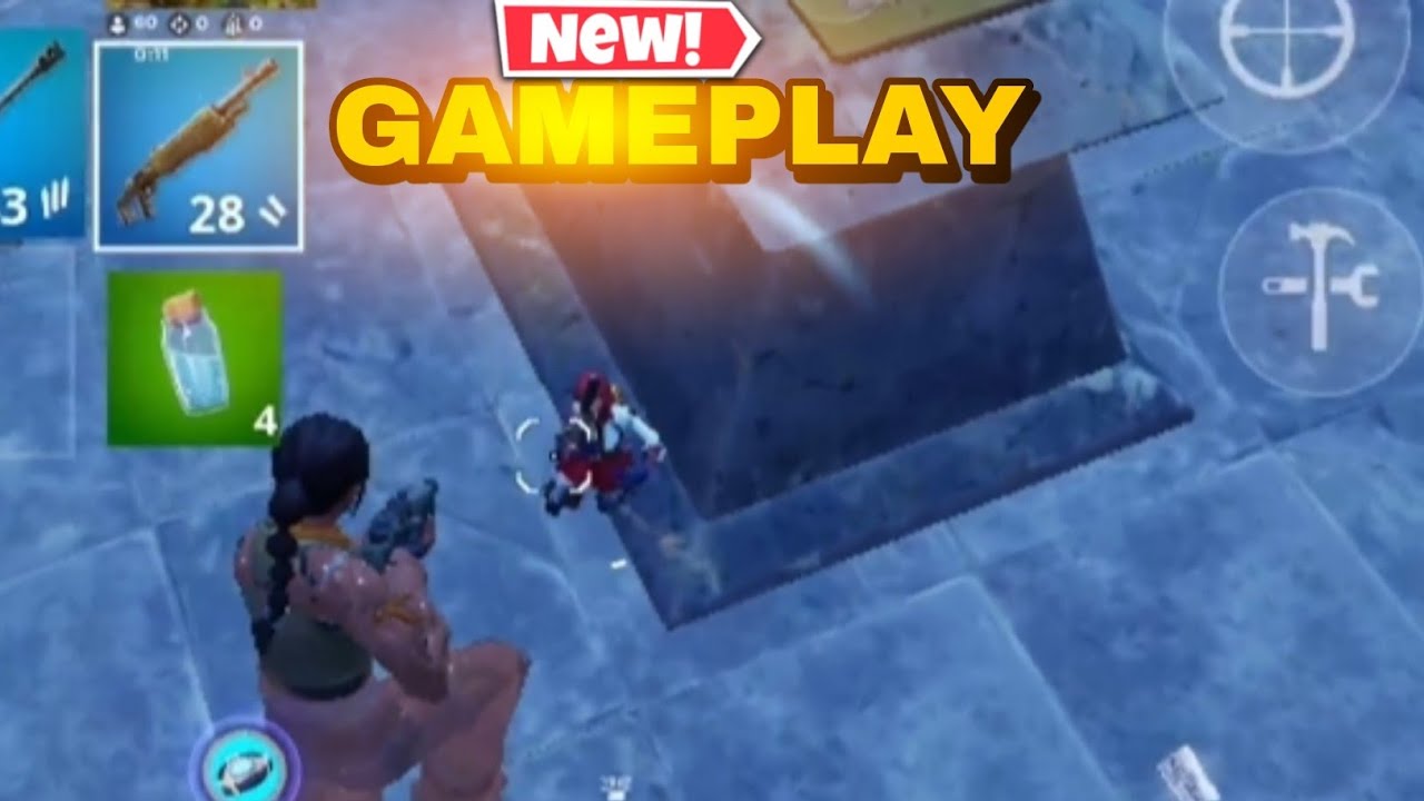 Fortnite Mobile GAMEPLAY - YouTube