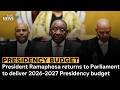 President Cyril Ramaphosa returns to Parliament to deliver 2026-2027 Presidency budget