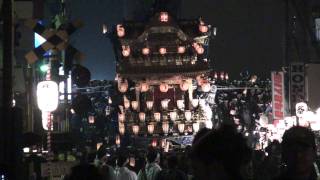 秩父夜祭2011 団子坂を登る下郷笠鉾.m2ts