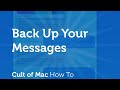 How to Back Up Messages on a Mac