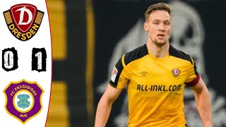 SG Dynamo Dresden - Erzgebirge Aue 0-1 Highlights | 2. Bundesliga - 2021/2022