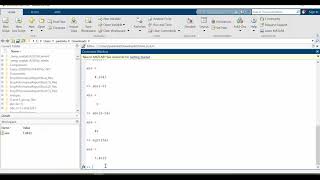 MATLAB Basics (Tutorial 1): Coding in command window