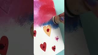 Sparkling VALENTINES paper craft idea 🎨