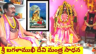 Bagalamukhi Mantrasadhana ||బగళాముఖి || Dasha Mahavidyalu || Mantra ||Yantra || Tantra