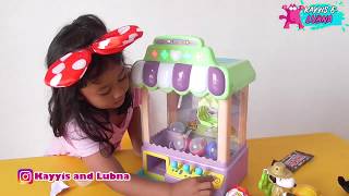 Serunya mainan anak capit boneka mini claw machine  Kayyis dapet apa ya