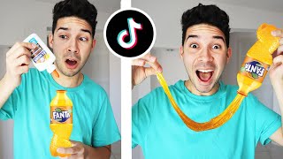 PROVIAMO I TIK TOK DEL CIBO PIÙ VIRALI! *mangiamo solo cibo di Tik Tok per 24 ore*