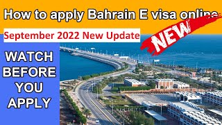 How To Apply Bahrain Visit Visa Online - Easy Step By Step Guide