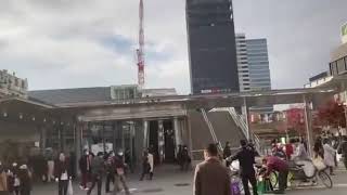 JR中野駅 北口 街景  JR Nakano Station North Exit 2020.12.12