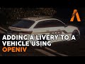 How To Add a Livery to a Vehicle Using OpenIV