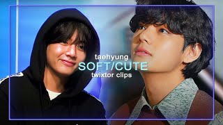 TAEHYUNG- cute/soft twixtor clips (4K)