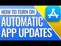 How To Automatically Update iPhone Apps