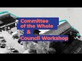 City of Kent Committee of the Whole & Workshop Meeting - October 3, 2023