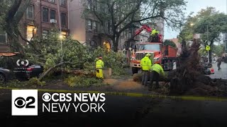 NYC area cleaning up as nor'easter leaves trail of damage and floods