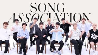 OMEGA X Sings 'Play Dumb', BTS, and DJ Snake & Lil Jon in a Game of Song Association | ELLE
