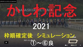 【競馬予想2021】第33回かしわ記念（JpnⅠ）船橋競馬場シミュレーション枠順確定後6パターン（①～⑥良）【WP9】20210504