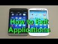 BlackBerry Z10 - How to Exit Applications