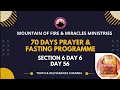 Day 56 SECTION 6 DAY 6 MFM 70 Days Prayer & Fasting 2022.Prayers from Dr DK Olukoya, G.O MFM