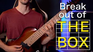 Creating Interesting Pentatonic Lines | 3-note per string Pentatonics (8-String Guitar)
