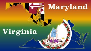 Maryland and Virginia Compared