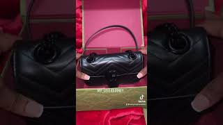 NEW BLACK ON BLACK GG MARMONT HANDBAG 🥰 #movado #gucci #tiktokvideos