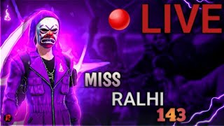 🔴 FREE FIRE🔥BR New Rank Season_48 Road to Top-1🔥 24 Hours🥵 #freefirelive#shortsfeed#MISS RALHI143