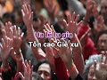 liên khúc hãy tôn vinh ngài jehoshaphat lyrics