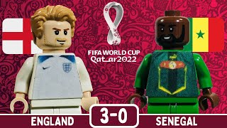 England 3-0 Senegal | LEGO World Cup Highlights