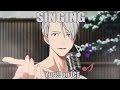 Yuri!!! on Ice Characters Singing !?