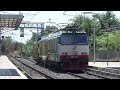 e652.037 unimat 09 3x4 4s dynamic plasser u0026 theurer a lanuvio arrivo partenza