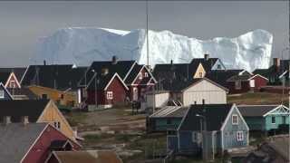 Groenland,icebergs géants