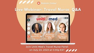 TGN Presents: Uniti Med Travel Nurse Panel with Q\u0026A