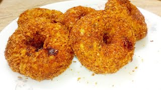 Chicken Donut Recipe | Chicken Snackes | Make & Freeze | ( Ramzan Special )